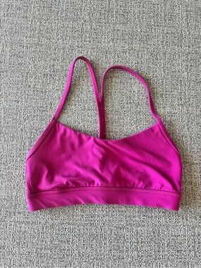 lululemon athletica Magenta Strappy Sports Bra